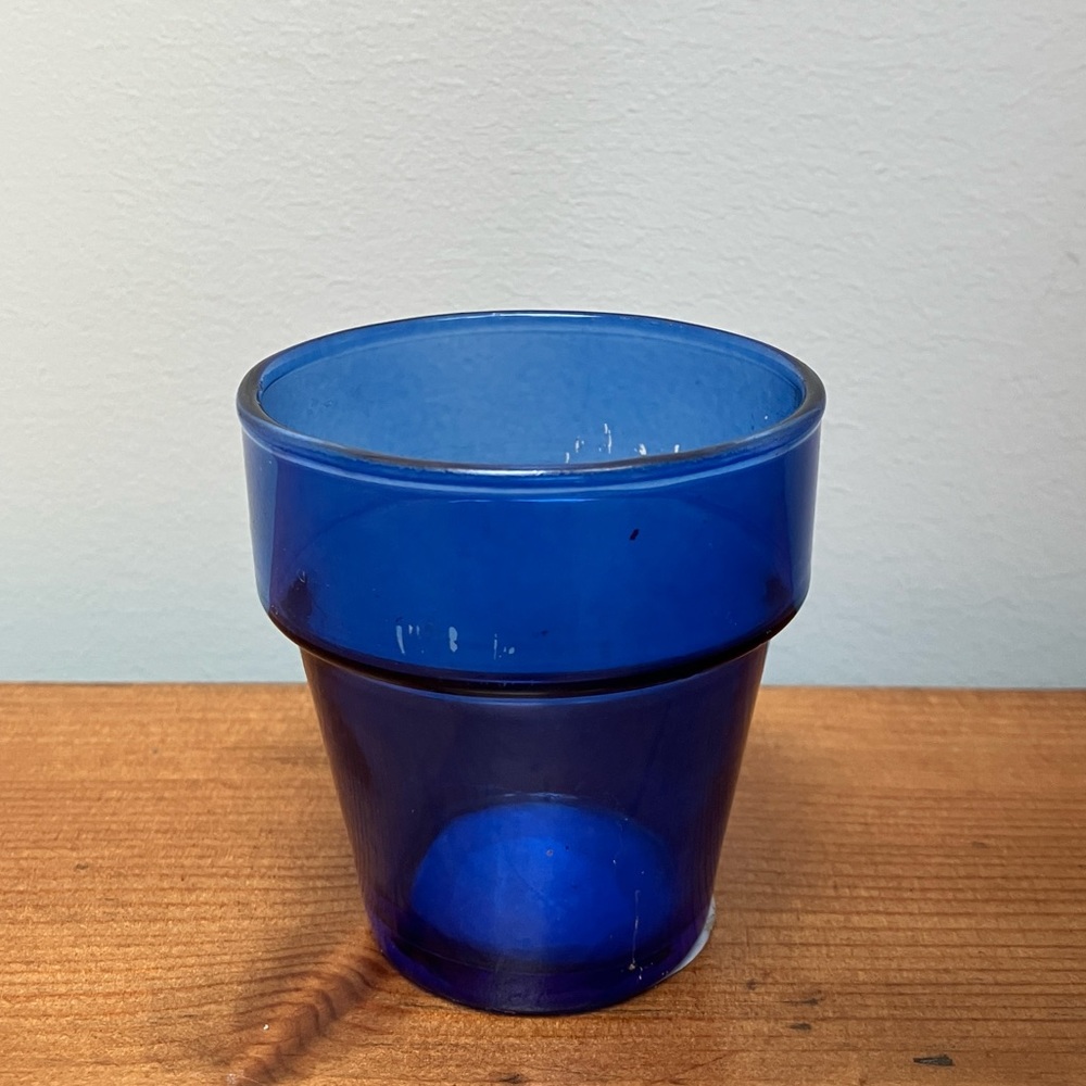 Blue Votive Candleholder Candle Holder